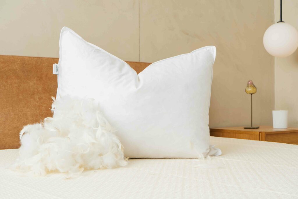 Almofada HORTELÃ Penas Penugem Poliéster