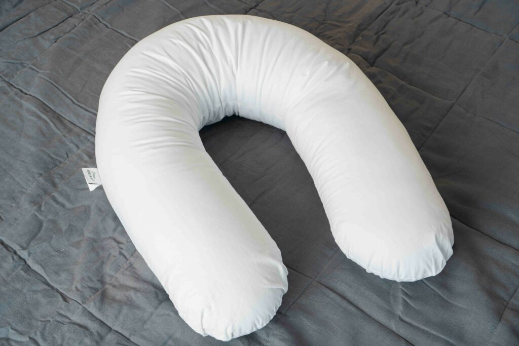 Almofada Amamentação ERVA DOCE em 100% algodão percal 220 fios. 