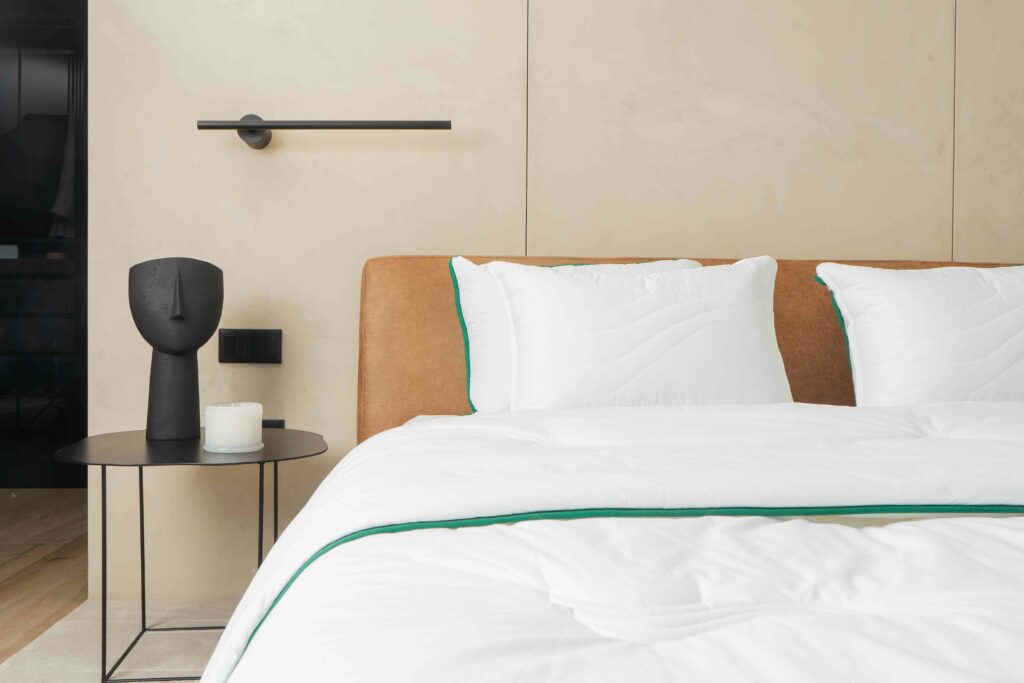 roupa de cama branca