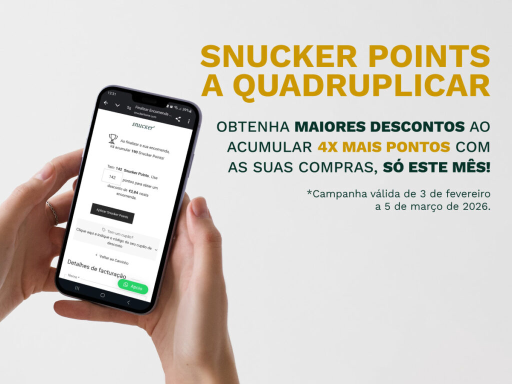 pontos a quadruplicar nas encomendas