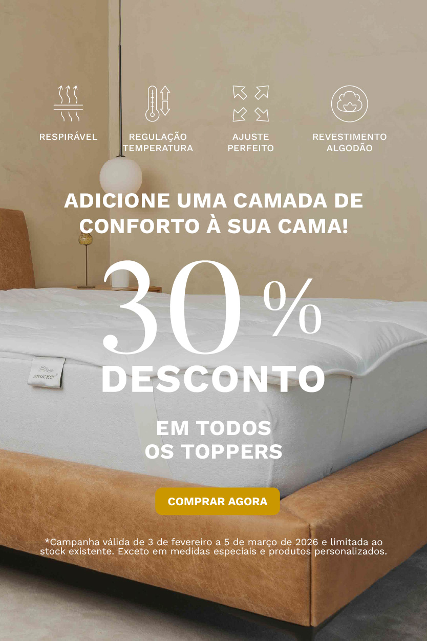 30% desconto direto toppers - imagem alecrim topper conforto