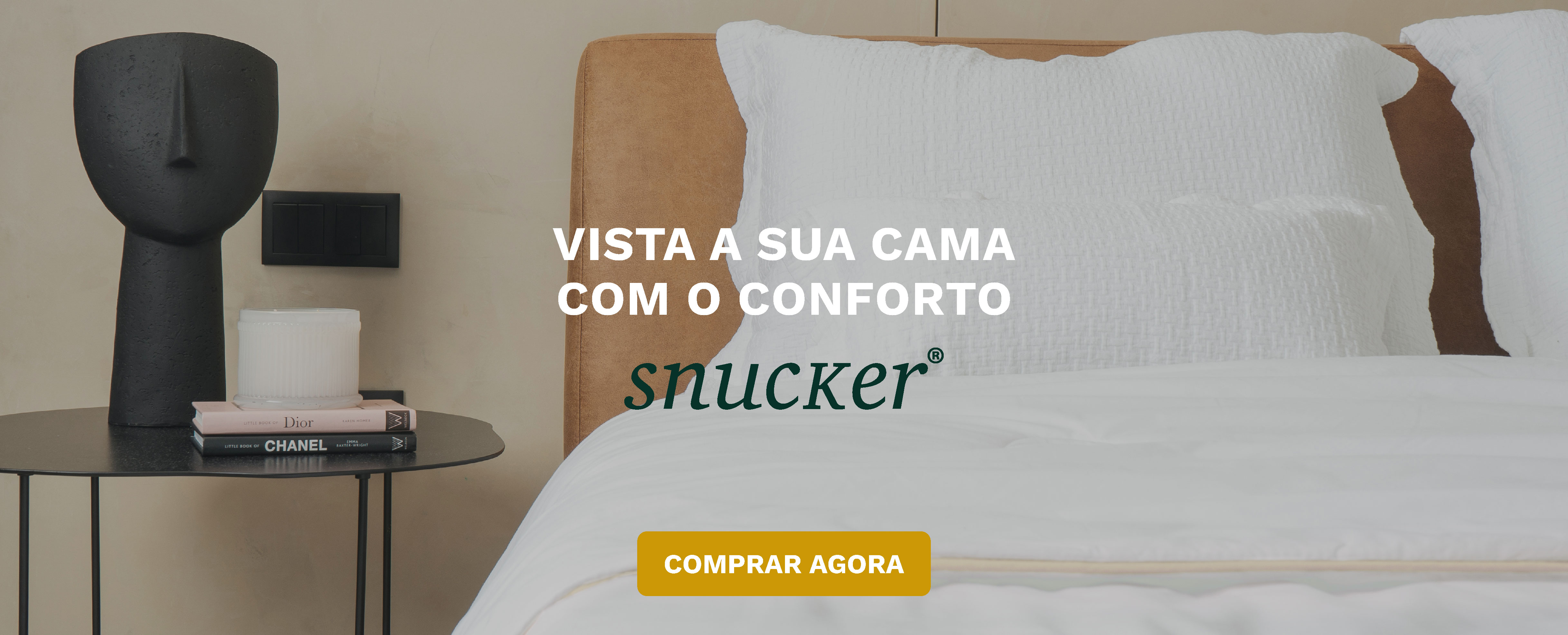 vista a sua cama com o conforto Snucker
